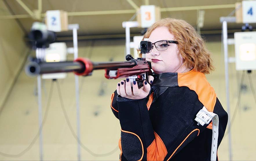 PV grad excels on UTEP rifle team