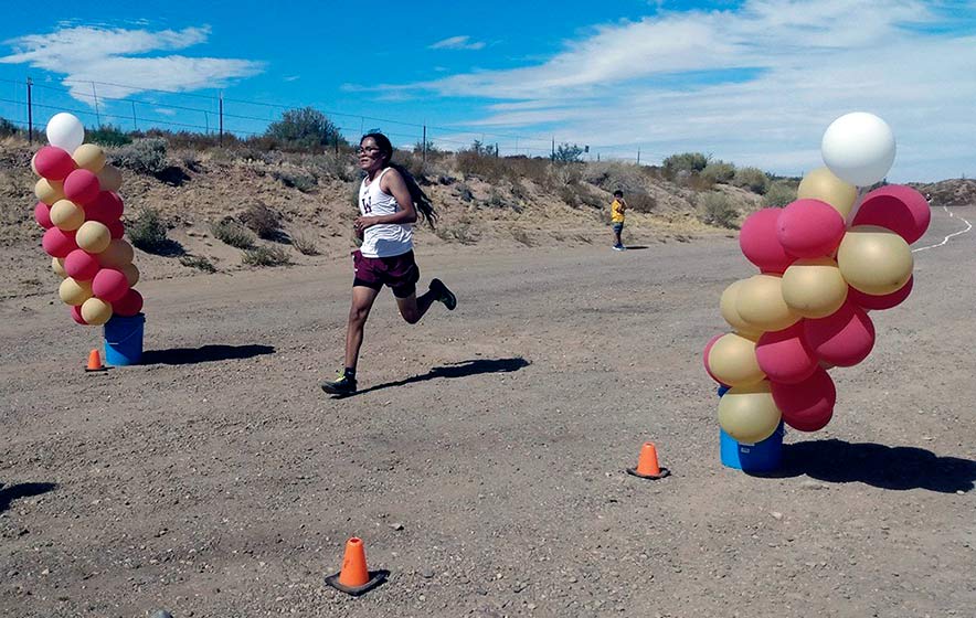 Winslow High cross-country team celebrates competition