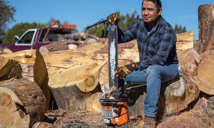 Firefighter turns to wood hauling during off-months