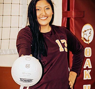KC grad stands tall on college VB team