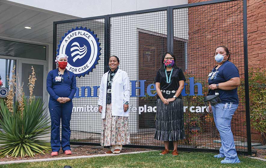 ‘It’s in our blood’:  Meet the Diné frontline workers at Page Hospital