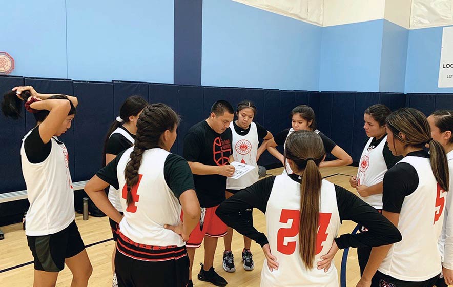 A family that teaches life lessons: All-Native girls’ basketball team Run N Gun sets mark for players