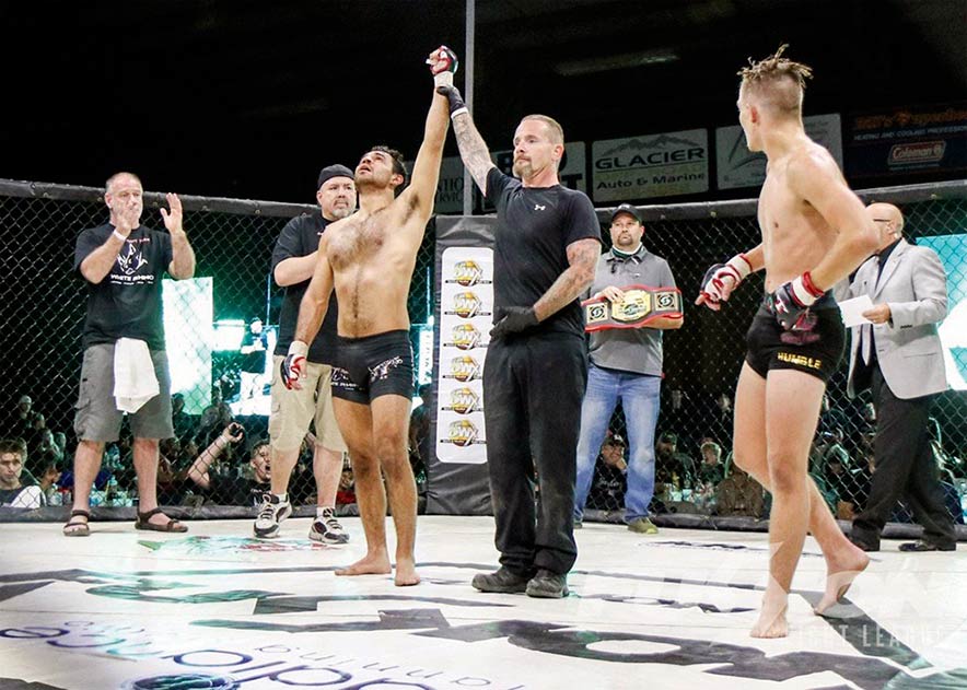 Going as far has he can go: Fighter beats COVID-19 on the way to becoming MMA pro