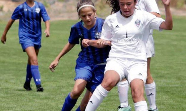 From babyhood to college, Diné kicks balls