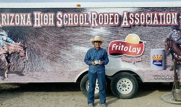 Tuba City cowgirl wins first buckle