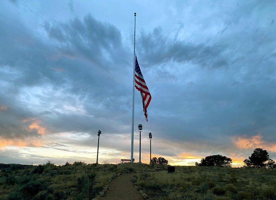 NM flags at half-mast due to COVID-19 deaths