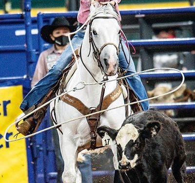 Sisters make history competing in first national breakaway roping championships