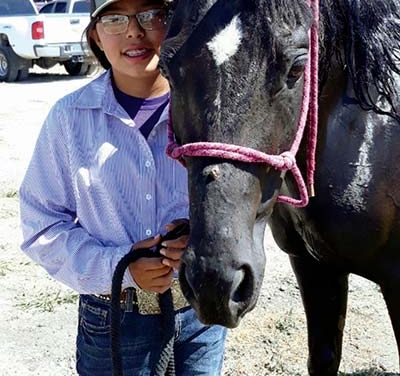 ‘A great feeling’: Rock Point cowgirl on a tear in junior-high pole bending