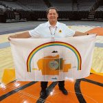 Coming home:  Shawn Martinez has returned to his Navajo roots while setting a new standard for entertainment in the NBA and WNBA