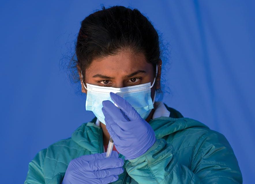 Thoreau elderly get first shots of vaccine