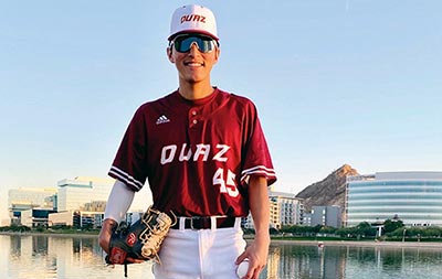 Baseball star prepares for first collegiate season