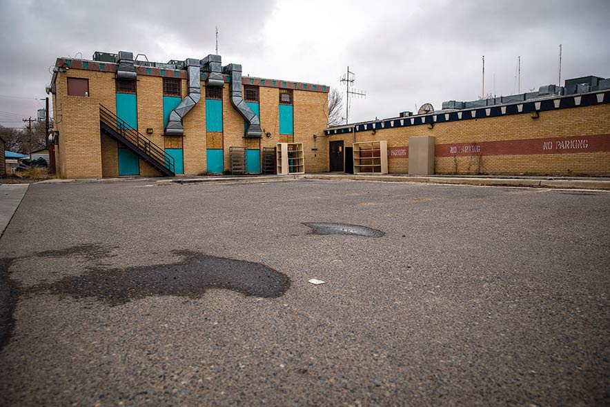 Use Fire Rock for HQ, Flowing Waters for Shiprock, Twin Arrows for jail