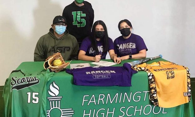 ‘I worked hard to get here’: Farmington softball player signs to play in Texas