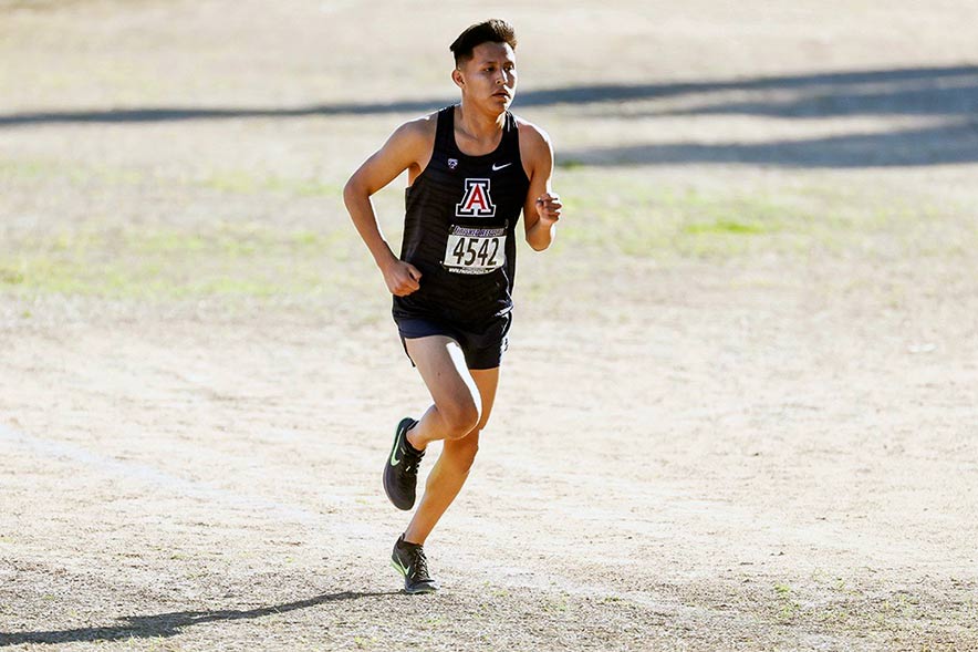 Rez XC star adjusting to college