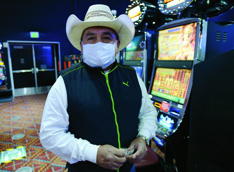 Customer Welcomes Reopening Of Fire Rock Casino Navajo Times
