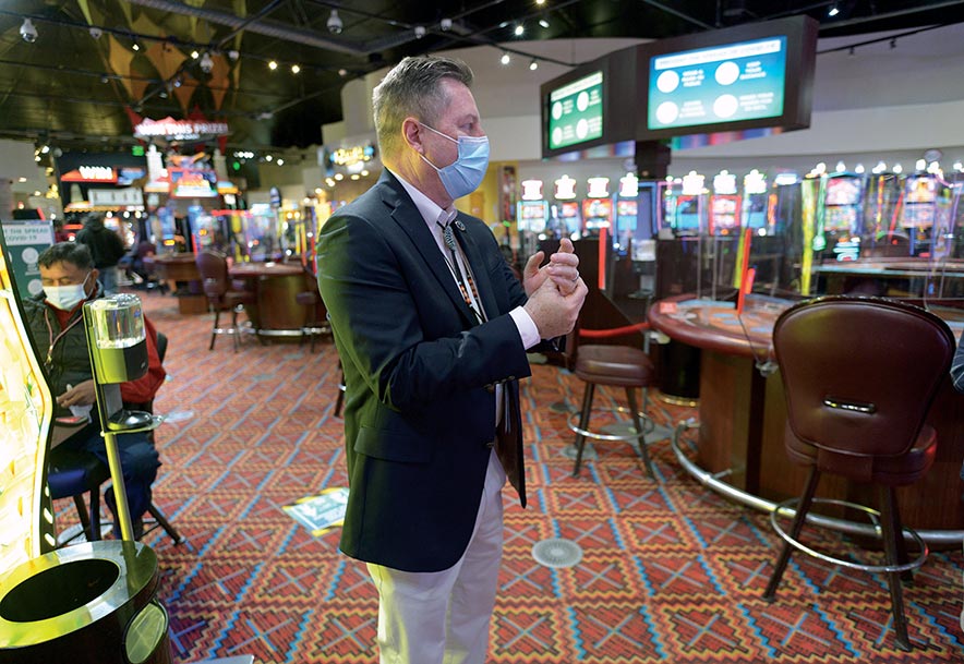 Navajo casinos open smoke free
