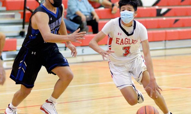 Crownpoint cashes in on treys to best Navajo Pine