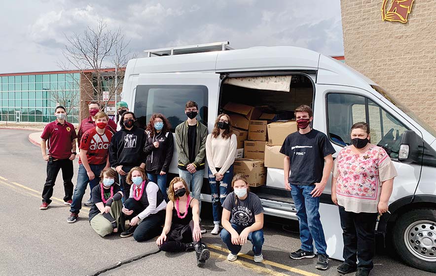 Colorado teens donate 1,700 books to Nation