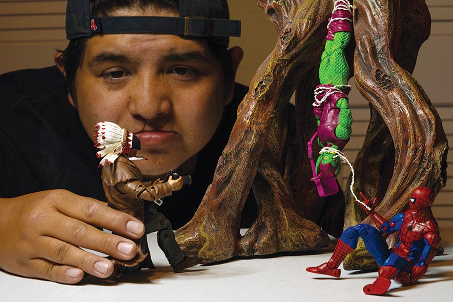 Photographer helps action figures get a life