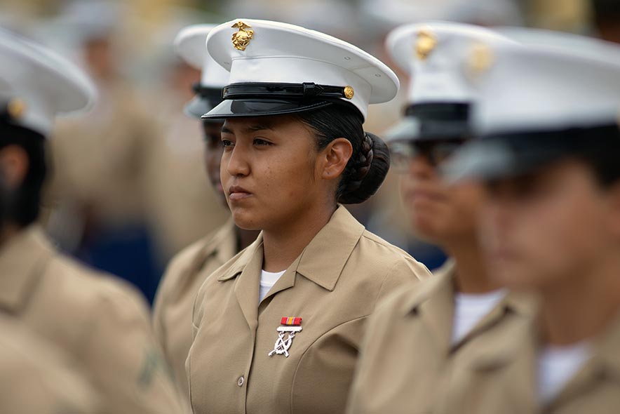 ‘I’m proud of something that’s bigger than me’: History-making Marine has no regrets
