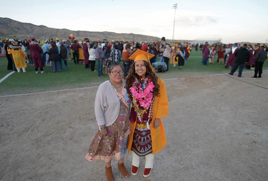 Little girl with sparkling eyes: Mom remembers daughter on graduation day