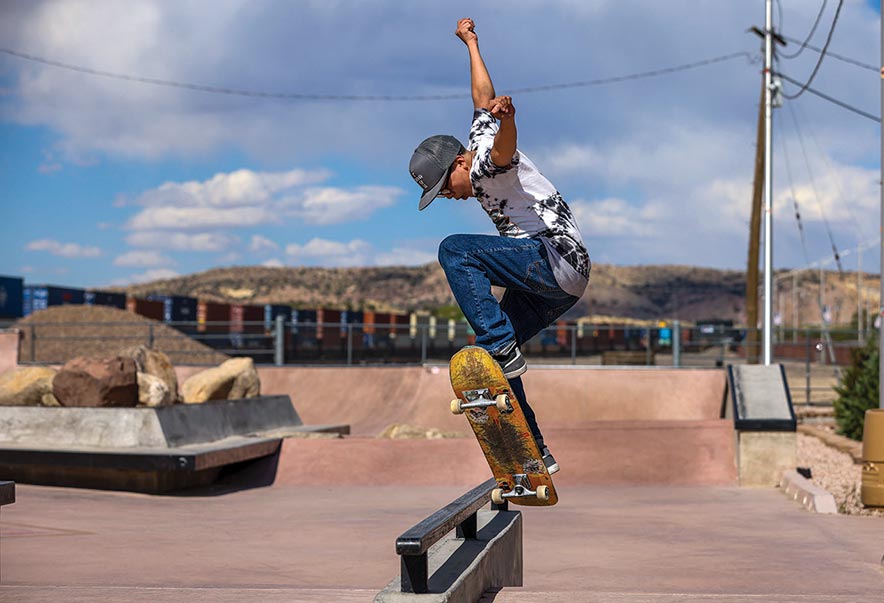 Bonding family: Skate shop sponsors ‘little brother’