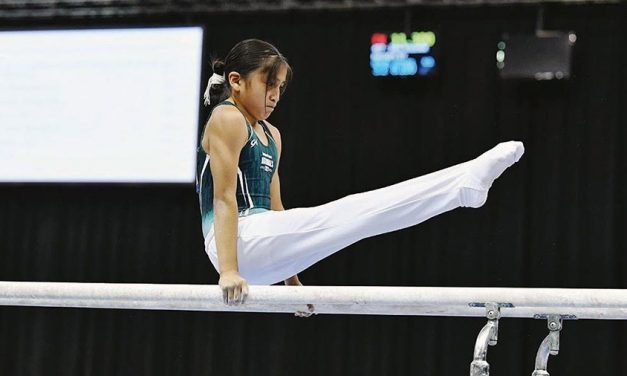 Blazing a new trail: Navajo gymnast represents culture on national level