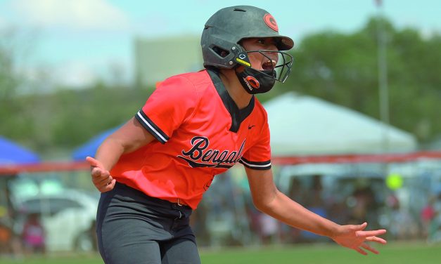 Strong hitting, stellar defense lifts Gallup to 4A title game