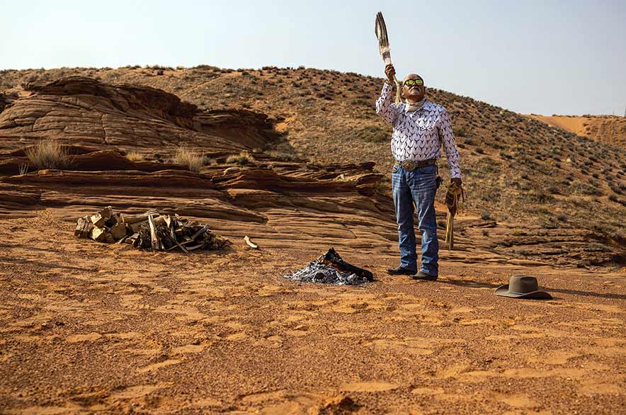 Blessing ceremony reopens Antelope Canyon