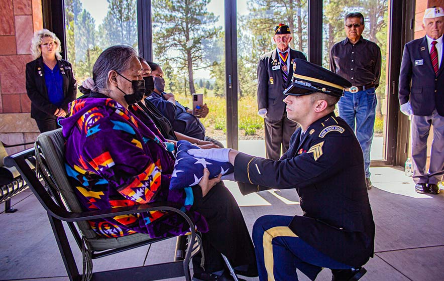 ‘The people’s president’  Kelsey Begaye is honored with tears, tributes