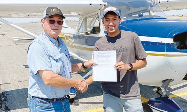 Area Briefs: Montoya certified as licensed pilot