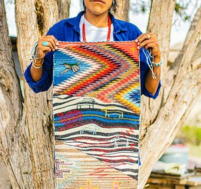 ‘It’s the future’:  Fiber artists dispel myths with blended wool-hemp weaving