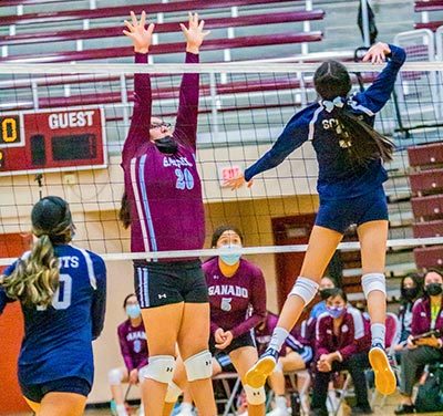 Lady Hornets close out four-set victory over Scouts