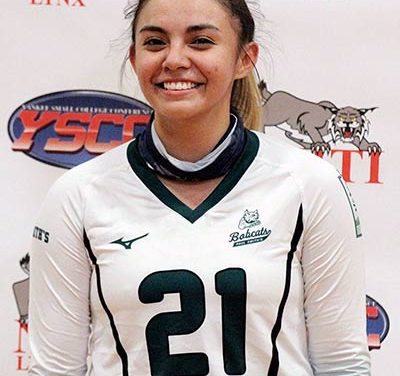 In a surprise, Navajo Pine’s Jordan Louis emerges as college volleyball standout