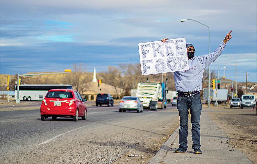 Free food! Groups collaborate to deliver healthy food to Shiprock residents