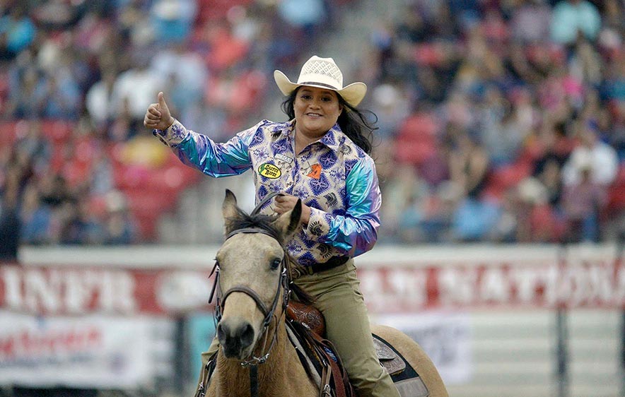 The competition is ‘gonna be tough’: Diné ropers saddling up for NFR