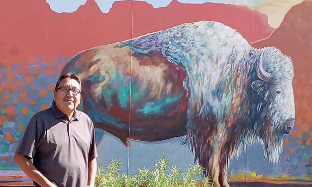 ‘Something good, something positive’: Diné painter David K. John expresses beauty of culture