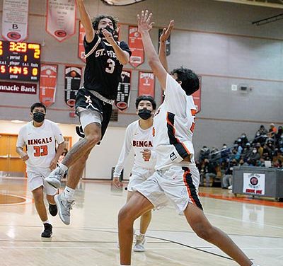 Shorthanded Gallup boys lose to St. Pius