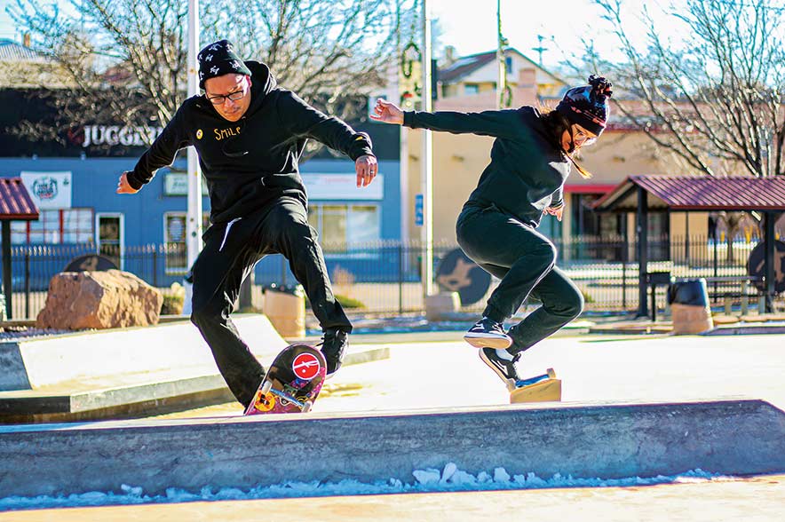 Skateboarding becomes an anchor for Diné skater