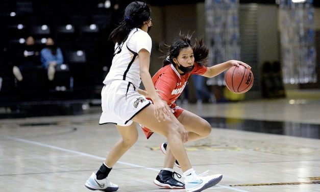Chinle girls eke out 1-point win over MV;  Mustang boys pull away