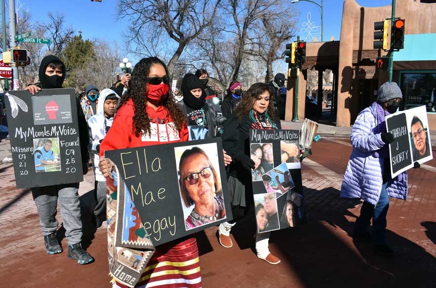 ‘We want justice!’ Diné leaders rally for bills to tackle missing, murdered resources