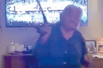 ‘Shiinéí’:  Piñon elder dances to Super Bowl halftime show, cheers on Rams