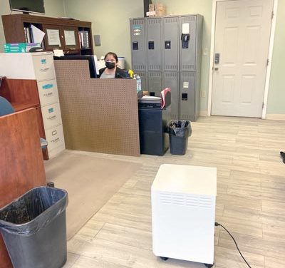 An added layer of protection:  Navajo Police get improved indoor air quality