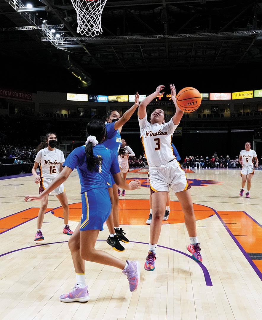 Slideshow Arizona Basketball Playoffs Holbrook, Alchesay, Chinle win