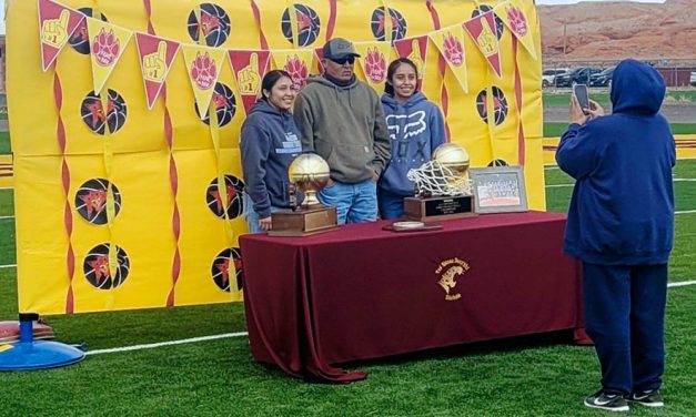 Rock Point honors girls’ state champions