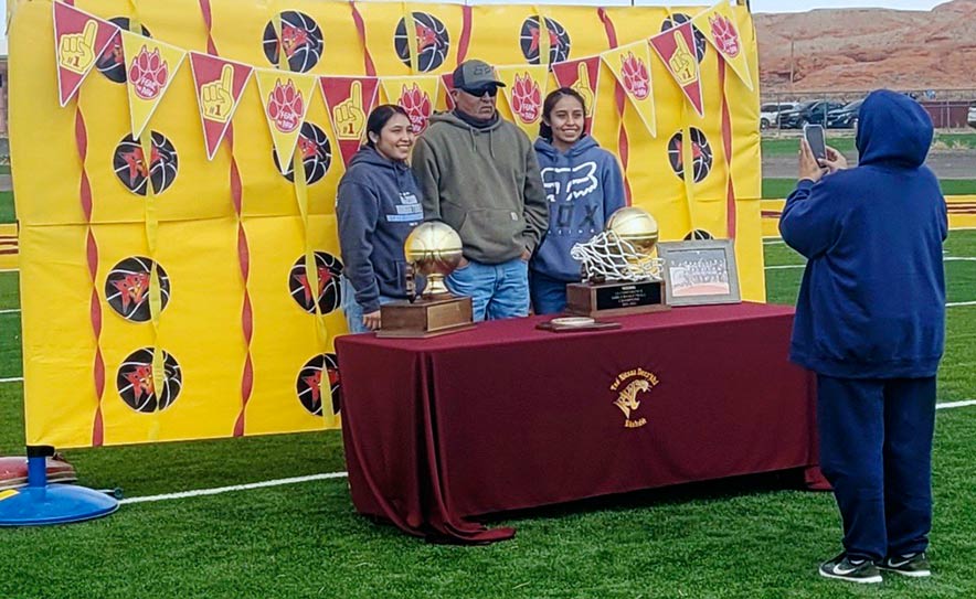 Rock Point honors girls’ state champions