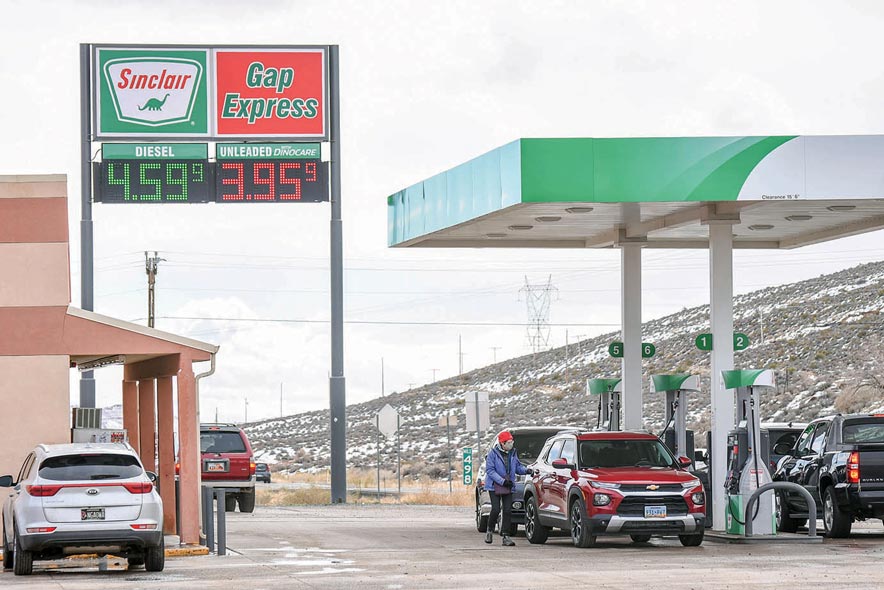 Pain at the pump: Gas prices at record high, surging over $4