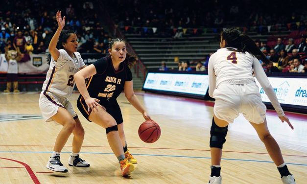 Lady Braves hold off Tohatchi Lady Cougars