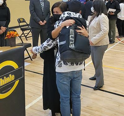 ‘So many helped me get here’: Chinle principal surprised with $25,000 Milken Educator Award