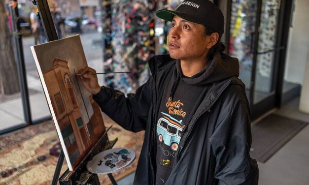 Diné artist focuses on Native homelessness